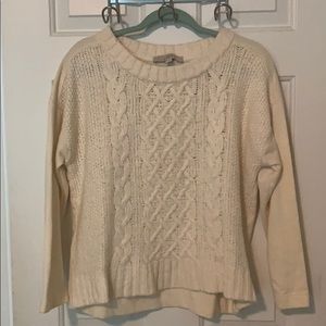 LOFT cable sweater/sweatshirt